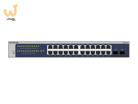Switch Netgear GS724Tv6 26p Managed Gigabit Switch Netgear GS724Tv6 26p Managed Gigabit