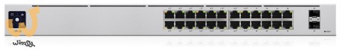 Switch Ubiquiti UniFi Standard 24 PoE 26p PoE ( PoE+: 16;) Managed Gigabit (USW-24-POE-EU)