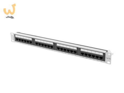 LANBERG PATCH PANEL 24 PORT 1U 19" KAT.6A UTP SZARY PPUA-1024-S LANBERG PATCH PANEL 24 PORT 1U 19" KAT.6A UTP SZARY PPUA-1024-S