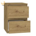 M2 MALWA STOLIK NOCNY 2 SZUFLADY ARTISAN