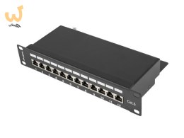 Patch panel Lanberg PPF6-9012-B (1U; 10
