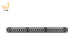 Patch panel Lanberg PPS6-1024-B (1U; kat. 6; 24xRJ-45)