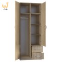 SZAFA ROMANA 80X205 SONOMA Z LUSTREM