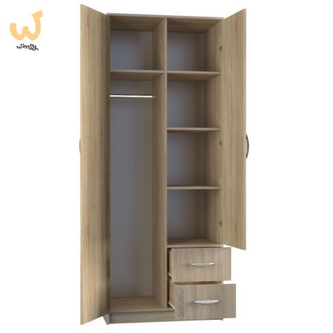 SZAFA ROMANA 80X205 SONOMA Z LUSTREM SZAFA ROMANA 80X205 SONOMA Z LUSTREM