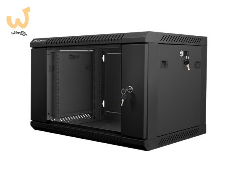 Szafa jednosekcyjna, zamykana na zamek Lanberg WF01-6406-10B (6U; 368mm / 600mm / 450 mm; wisząca; Szklane; 19''; kolor czarny) Szafa jednosekcyjna, zamykana na zamek Lanberg WF01-6406-10B (6U; 368mm / 600mm / 450 mm; wisząca; Szklane; 19''; kolor czarny)