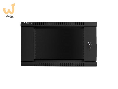 Szafa jednosekcyjna, zamykana na zamek Lanberg WF01-6406-10B (6U; 368mm / 600mm / 450 mm; wisząca; Szklane; 19''; kolor czarny) Szafa jednosekcyjna, zamykana na zamek Lanberg WF01-6406-10B (6U; 368mm / 600mm / 450 mm; wisząca; Szklane; 19''; kolor czarny)