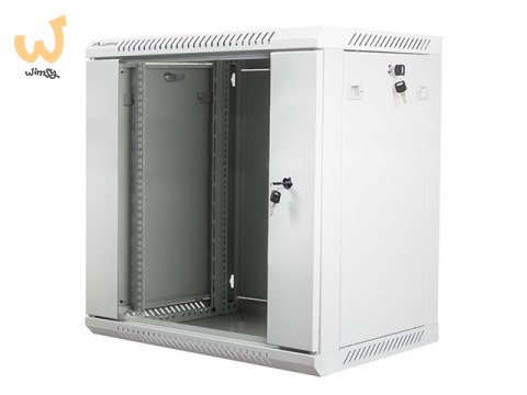 Szafa rack Lanberg WF01-6412-10S (12U; 635mm / 600mm / 450 mm; wisząca; Szklane; 19''; kolor szary) Szafa rack Lanberg WF01-6412-10S (12U; 635mm / 600mm / 450 mm; wisząca; Szklane; 19''; kolor szary)