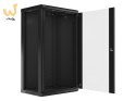 Szafa rack Lanberg WF01-6422-10B (22U; 1082mm / 600mm / 450 mm; wisząca; Otwierane; 19''; kolor czarny)