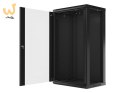 Szafa rack Lanberg WF01-6422-10B (22U; 1082mm / 600mm / 450 mm; wisząca; Otwierane; 19''; kolor czarny)