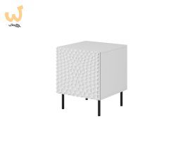 Szafka nocna HOLE 2szt. 44x40,5xH53,5 biały mat