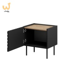 Szafka nocna ONDA 2szt. 50x40x54 czarny