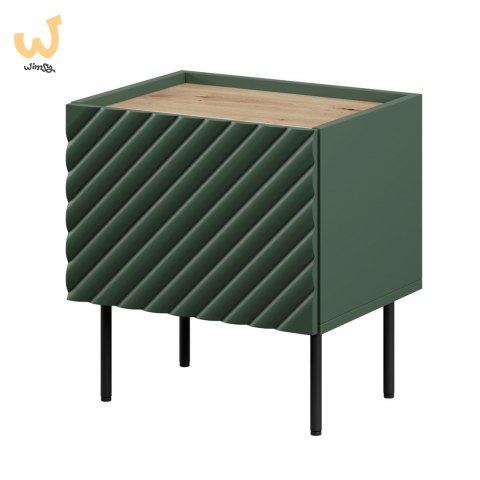 Szafka nocna ONDA 2szt. 50x40xH54 zieleń