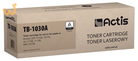 Actis TB-1030A Toner (zamiennik Brother TN-1030; TN1030; Standard; 1000 stron; czarny) Actis TB-1030A Toner (zamiennik Brother TN-1030; TN1030; Standard; 1000 stron; czarny)