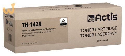 Actis TH-142A Toner (zamiennik HP 142A HP142A W1420A, Standard; 950 stron; czarny) Actis TH-142A Toner (zamiennik HP 142A HP142A W1420A, Standard; 950 stron; czarny)