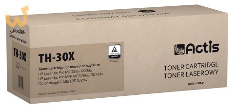 Actis TH-30X Toner (zamiennik HP 30X CF230X; Standard; 3500 stron; czarny) Actis TH-30X Toner (zamiennik HP 30X CF230X; Standard; 3500 stron; czarny)