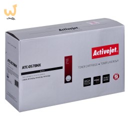 Activejet ATC-057BNX Toner (zamiennik Canon CRG-057HBK; CRG057H; Supreme; 10000 stron; czarny) z CHIP