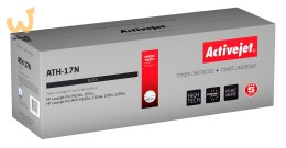 Activejet ATH-17N Toner (zamiennik HP 17A CF217A; Supreme; 1600 stron; czarny)