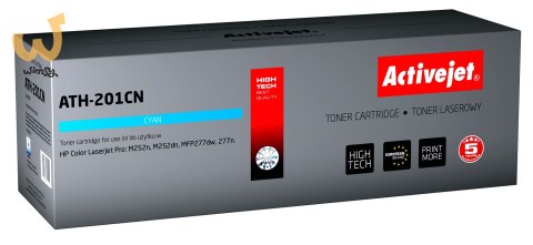 Activejet ATH-201CN Toner (zamiennik HP 201A CF401A; CRG045; Supreme; 1400 stron; niebieski) Activejet ATH-201CN Toner (zamiennik HP 201A CF401A; CRG045; Supreme; 1400 stron; niebieski)