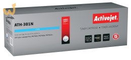Activejet ATH-381N Toner (zamiennik HP 312A CF381A; Supreme; 2700 stron; niebieski)