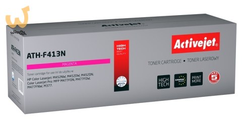 Activejet ATH-F413N Toner (zamiennik HP 410A CF413A; Supreme; 2300 stron; czerwony) Activejet ATH-F413N Toner (zamiennik HP 410A CF413A; Supreme; 2300 stron; czerwony)