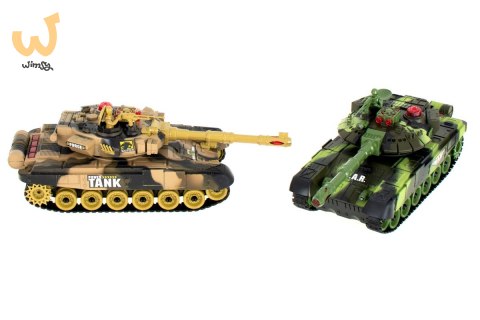 Czołgi zdalnie sterowane na pilota RC War Tank 9993 2,4GHz zestaw 2 sztuk Czołgi zdalnie sterowane na pilota RC War Tank 9993 2,4GHz zestaw 2 sztuk