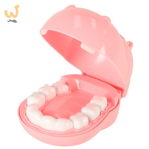 Dentysta zestaw lekarski hipopotam różowy Dentysta zestaw lekarski hipopotam różowy