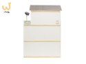 Domek dla lalek drewniany MDF mebelki 122cm XXL LED
