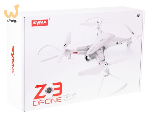 Dron RC SYMA Z3 kamera HD 2.4GHz biały Dron RC SYMA Z3 kamera HD 2.4GHz biały