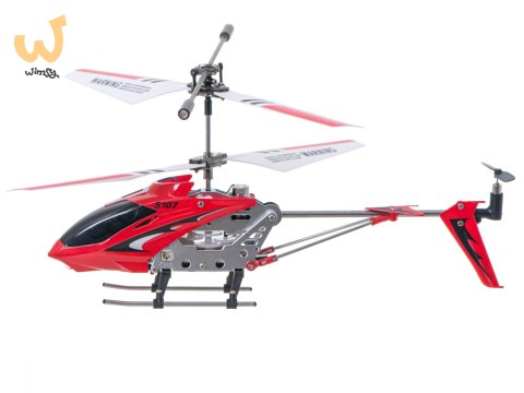 Helikopter zdalnie sterowany na pilota RC SYMA S107G czerwony Helikopter zdalnie sterowany na pilota RC SYMA S107G czerwony