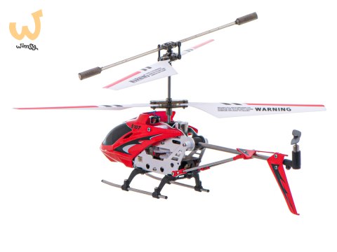 Helikopter zdalnie sterowany na pilota RC SYMA S107G czerwony Helikopter zdalnie sterowany na pilota RC SYMA S107G czerwony