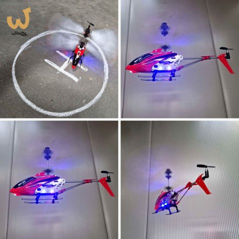 Helikopter zdalnie sterowany na pilota RC SYMA S107H 2.4GHz RTF czerwony Helikopter zdalnie sterowany na pilota RC SYMA S107H 2.4GHz RTF czerwony