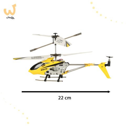 Helikopter zdalnie sterowany na pilota RC SYMA S107H 2.4GHz RTF żółty Helikopter zdalnie sterowany na pilota RC SYMA S107H 2.4GHz RTF żółty