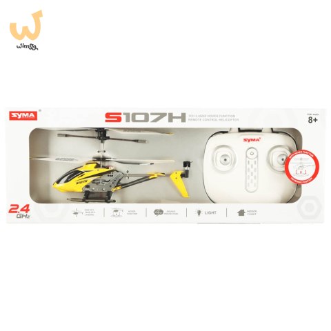 Helikopter zdalnie sterowany na pilota RC SYMA S107H 2.4GHz RTF żółty Helikopter zdalnie sterowany na pilota RC SYMA S107H 2.4GHz RTF żółty