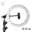 Lampa pierścieniowa 60W RING LED selfie makijaż