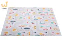 Mata edukacyjna piankowa dwustronna składana ulica las 177 x 158 cm