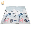 Mata edukacyjna piankowa dwustronna składana ulica las 177 x 158 cm