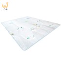 Mata edukacyjna piankowa miarka wzrostu szara 200 x 180 cm