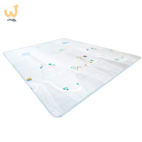 Mata edukacyjna piankowa miarka wzrostu szara 200 x 180 cm Mata edukacyjna piankowa miarka wzrostu szara 200 x 180 cm