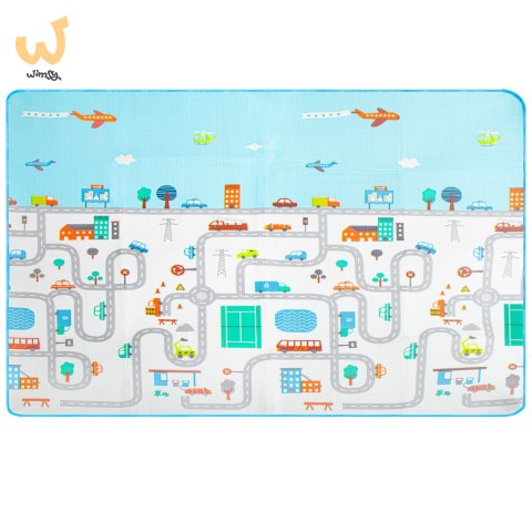 Mata edukacyjna piankowa składana ulica 180 x 200 Mata edukacyjna piankowa składana ulica 180 x 200