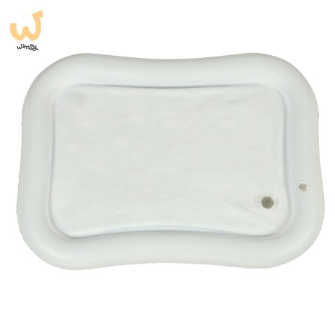 Mata wodna sensoryczna dmuchana dla niemowląt czarno-biała mix wzorów XXL 65x50 cm Mata wodna sensoryczna dmuchana dla niemowląt czarno-biała mix wzorów XXL 65x50 cm