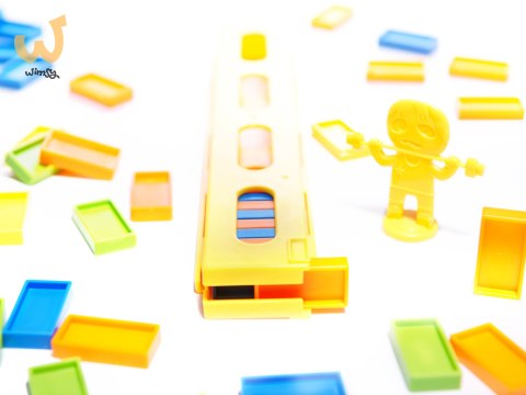 Pociąg Lokomotywa Kolejka Układająca Domino Zabawka na Prezent dla Dzieci Pociąg Lokomotywa Kolejka Układająca Domino Zabawka na Prezent dla Dzieci