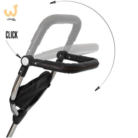 Rowerek Trójkołowy Trike Fix V3 czarny Rowerek Trójkołowy Trike Fix V3 czarny
