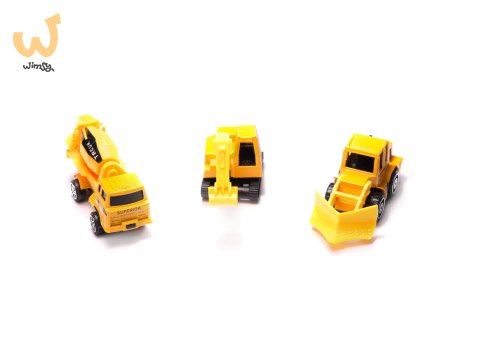 Transporter samolot + 3 auta pojazdy budowlane Transporter samolot + 3 auta pojazdy budowlane