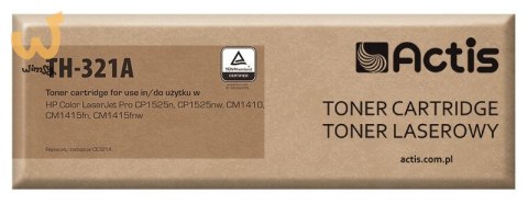 Actis TH-321A Toner (zamiennik HP 128A CE321A; Standard; 1300 stron; niebieski) Actis TH-321A Toner (zamiennik HP 128A CE321A; Standard; 1300 stron; niebieski)