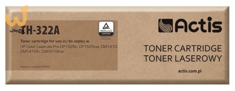 Actis TH-322A Toner (zamiennik HP 128A CE322A; Standard; 1300 stron; żółty) Actis TH-322A Toner (zamiennik HP 128A CE322A; Standard; 1300 stron; żółty)