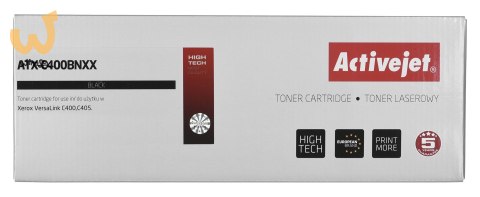 Activejet ATX-C400BNXX Toner (zamiennik Xerox 106R03532; Supreme; 10500 stron; czarny) Activejet ATX-C400BNXX Toner (zamiennik Xerox 106R03532; Supreme; 10500 stron; czarny)