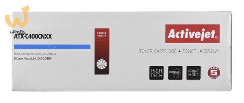 Activejet ATX-C400CNXX Toner (zamiennik Xerox 106R03534; Supreme; 8000 stron; niebieski) Activejet ATX-C400CNXX Toner (zamiennik Xerox 106R03534; Supreme; 8000 stron; niebieski)