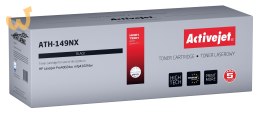 Activejet ATH-149NX Toner (zamiennik HP 149X HP149X W1490X; Supreme; 9500 stron; czarny)