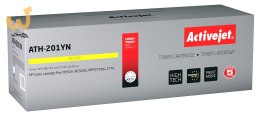 Activejet ATH-201YN Toner (zamiennik HP 201A CF402A; Supreme; 1400 stron; żółty)