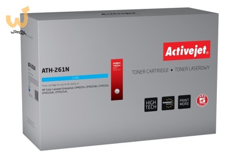 Activejet ATH-261N Toner (zamiennik HP 648A CE261A; Supreme; 11000 stron; niebieski) Activejet ATH-261N Toner (zamiennik HP 648A CE261A; Supreme; 11000 stron; niebieski)